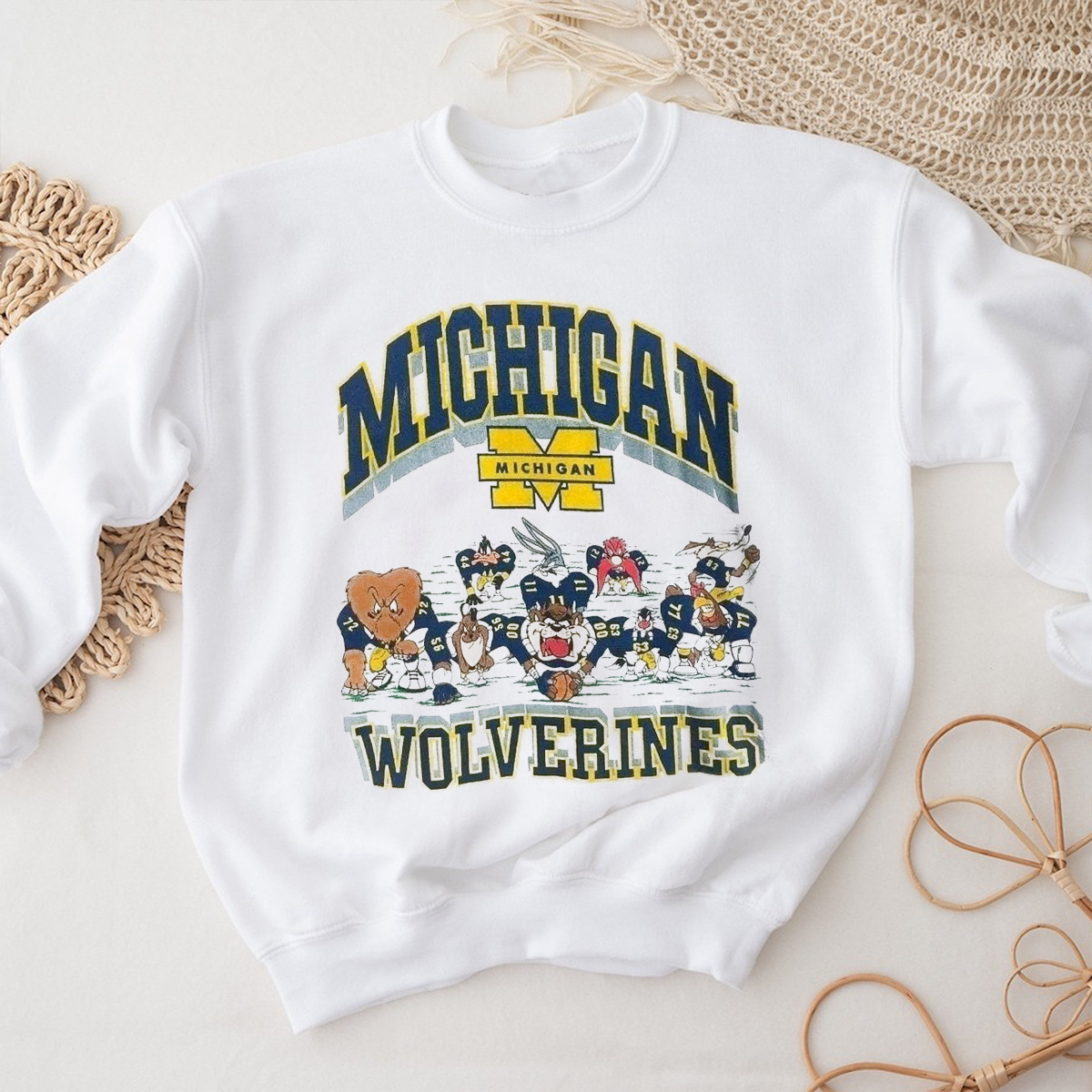 Vintage Michigan Wolverines Shirt - 90s University of Michigan Apparel