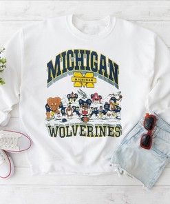 Vintage Michigan Wolverines Shirt - Retro NCAA Fan Gear