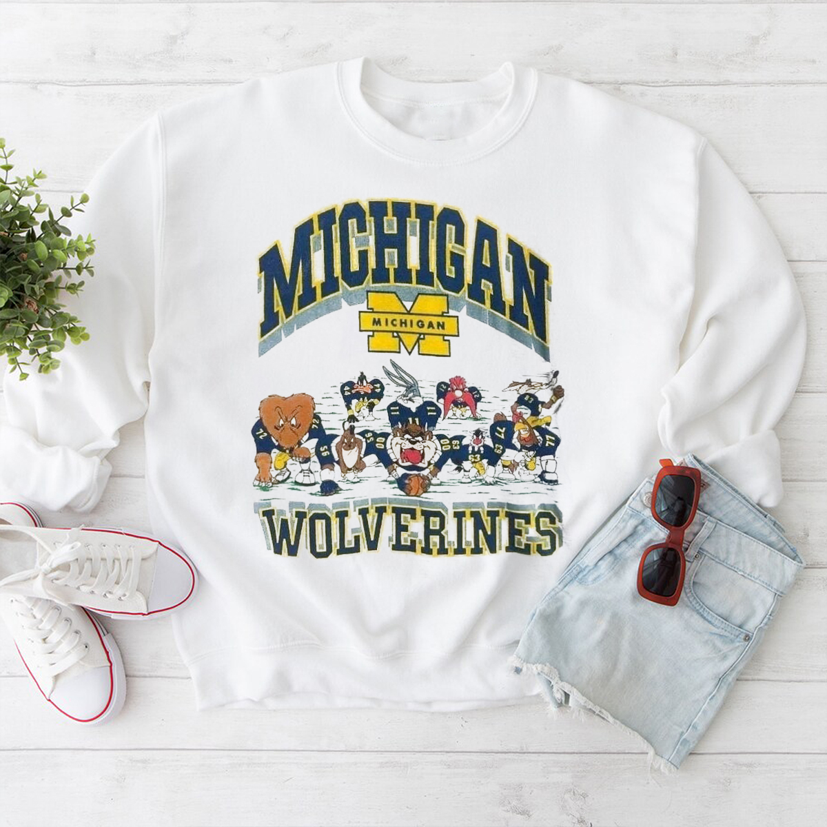 Vintage Michigan Wolverines Shirt - Retro NCAA Fan Gear