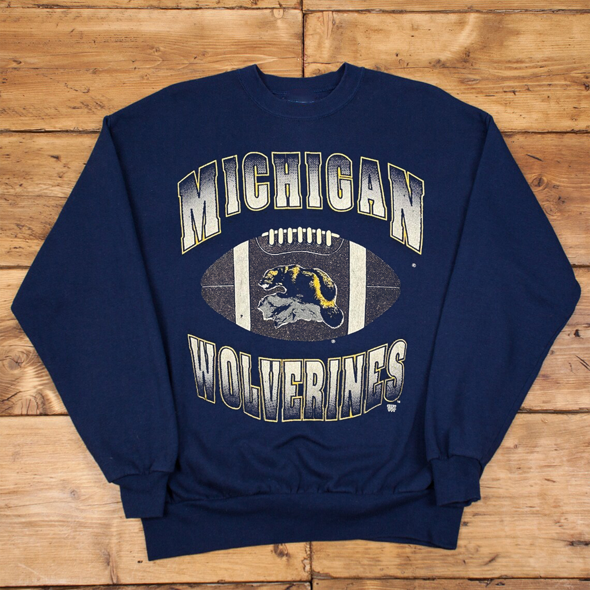 Vintage Michigan Wolverines Sweatshirt - 90s University of Michigan Crewneck