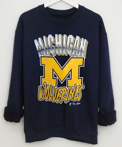 Vintage Michigan Wolverines Sweatshirt - University of Michigan Fan Gear