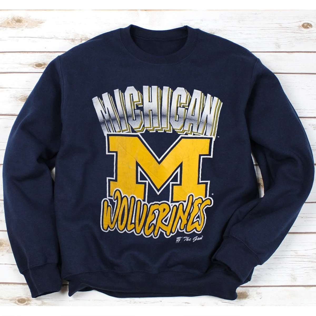 Vintage Michigan Wolverines Sweatshirt - University of Michigan Fan Gear