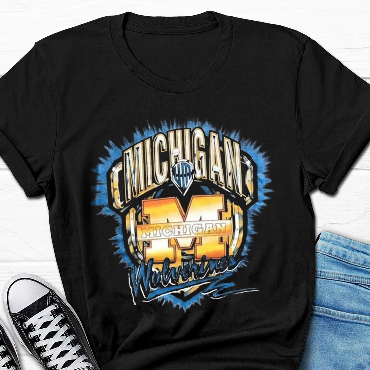 Vintage Michigan Wolverines Tshirt - NCAA Shirt for Fans and Friends 2023