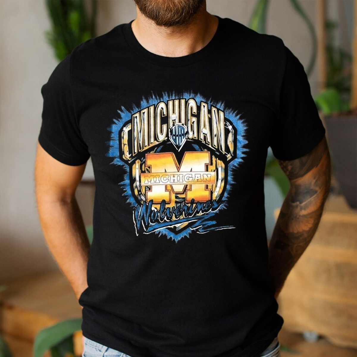 Vintage Michigan Wolverines Tshirt - NCAA Shirt for Fans and Friends 2023