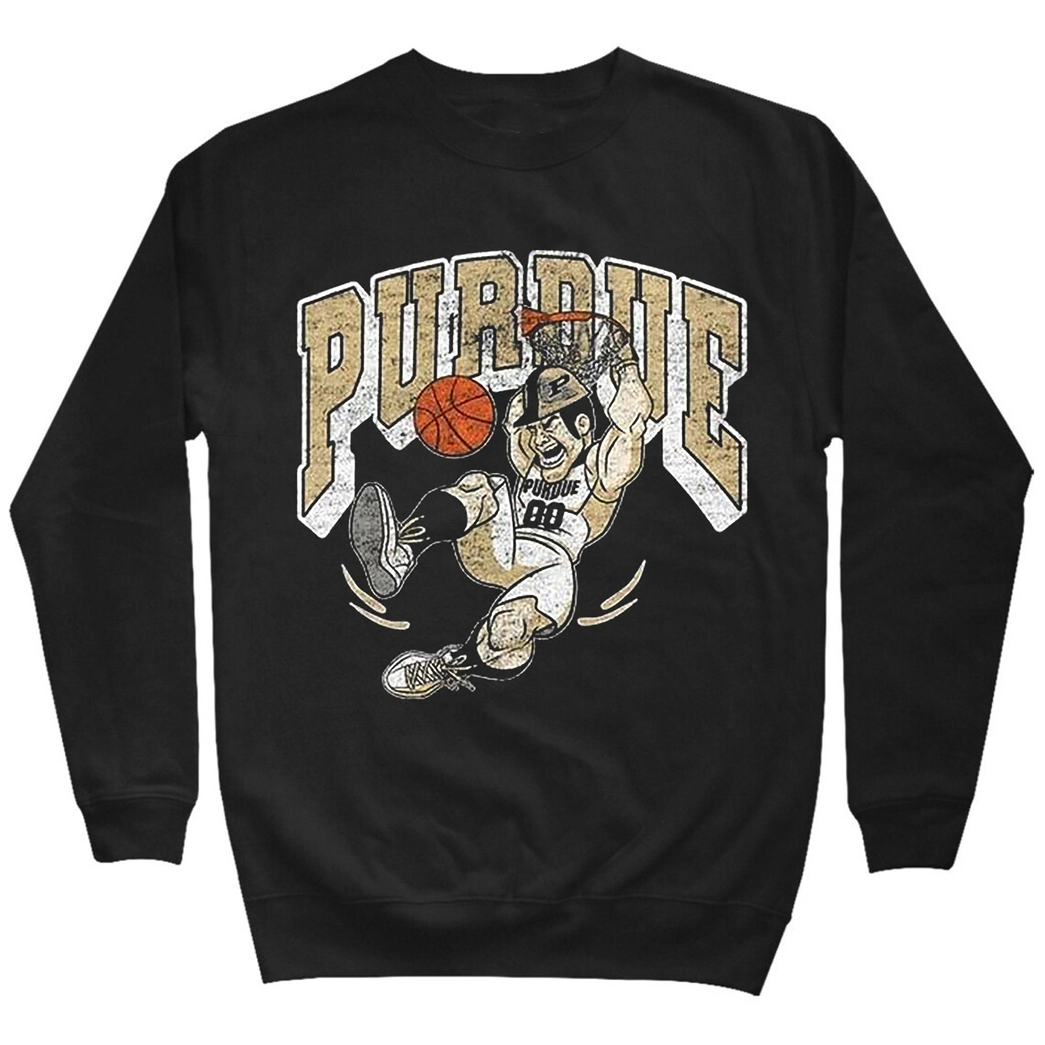 Vintage Purdue Boilermakers Sweatshirt - Essential Fan Gear for Fall and Winter