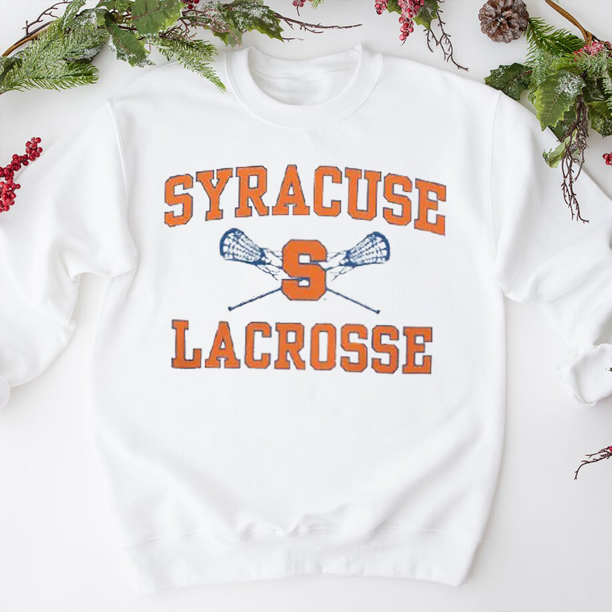 Vintage Syracuse Lacrosse Sweatshirt - Ideal for Syracuse Orange Fans