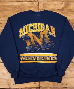 Vintage University Of Michigan Clothing - Classic Wolverines Apparel