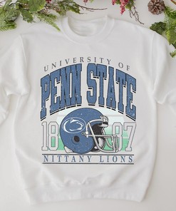 Vintage University of Penn State 1887 Crewneck Sweatshirt - Penn State Fan Crewneck Shirt