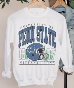 Vintage University of Penn State 1887 Crewneck Sweatshirt - Penn State Fan Crewneck Shirt
