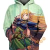 Warp Into Darkness With Fond Of Darkness Hoodie 3D