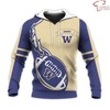 Washington Huskies Purple And Gold 3D All Over Print Hoodie For Men - Perfect For Game Day