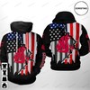 Washington State Cougars Us Flag Limited Edition 3D Hoodie For Ncaa Fans 