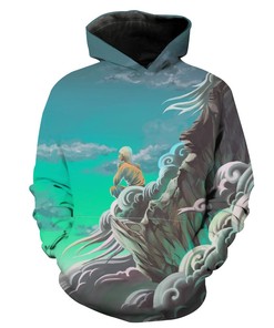 Water Color Aang Avatar The Last Airbender All Over Print 3D Hoodie