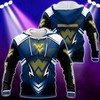 West Virginia Mountaineers Armor Football 3D Hoodie - Custom 3D Hoodies