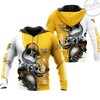 West Virginia Mountaineers Jack Skellington And Zero Quote 3D Hoodie