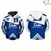 White 3D Hoodie: Duke Blue Devils Edition 