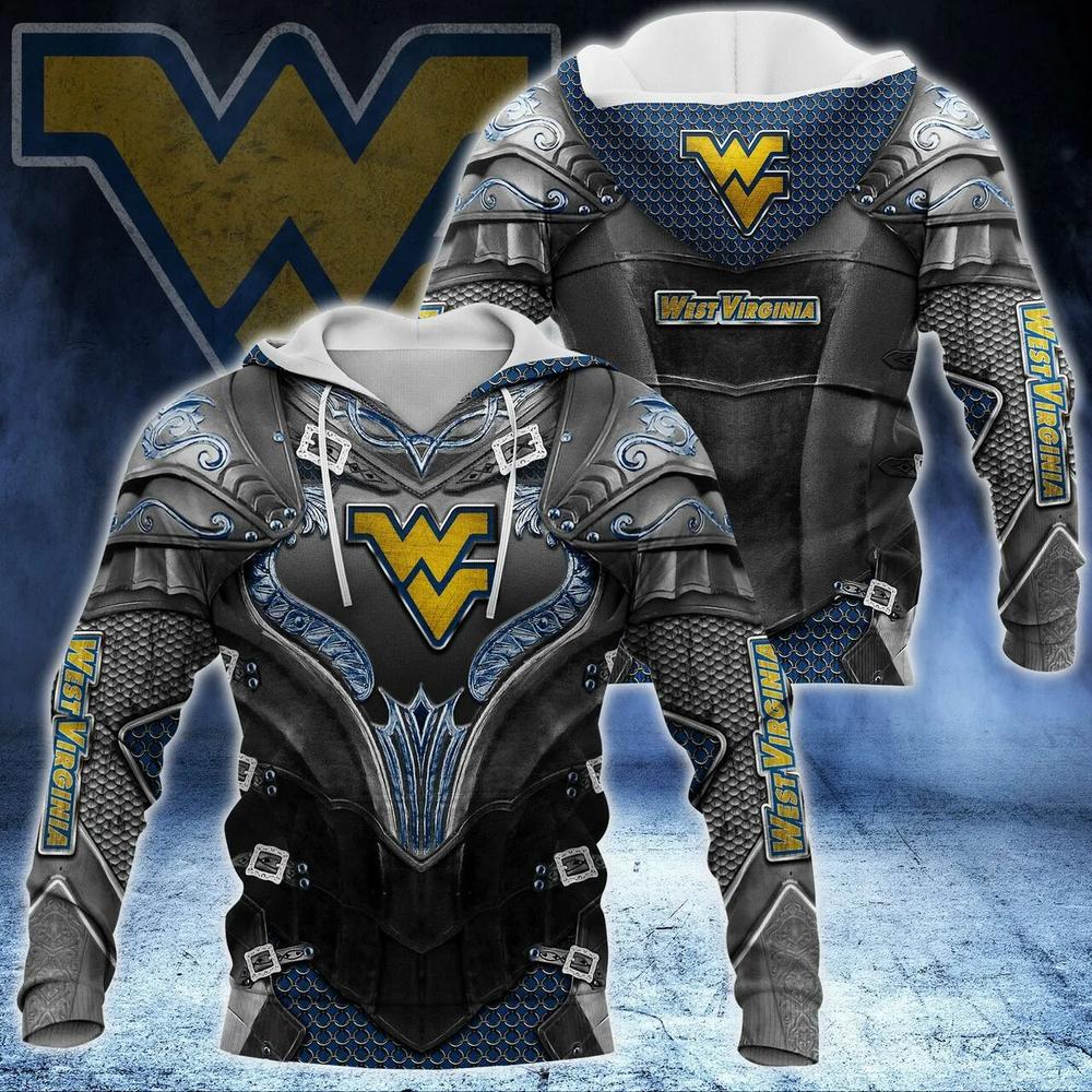 Wv Mountaineers Knights Templar Armor Vintage 3D Hoodie - Distinguished Gift