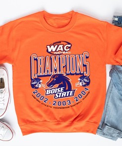 Y2K Boise State Broncos Crewneck sweatshirt - Football WAC Champions