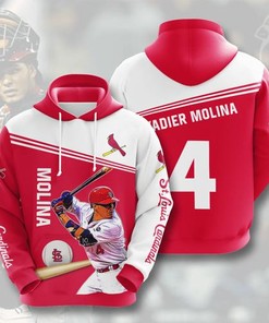 Yadier Molina St. Louis Cardinals Hoodie - 3D All Over Print Custom