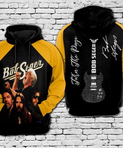 Zipper Hoodie Bob Seger Turn The Page - 3D All Over Print