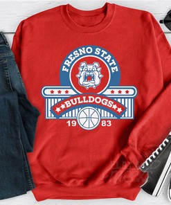 1983 Fresno State Bulldogs Basketball Tee