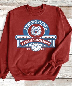 1983 Fresno State Bulldogs Basketball Tee