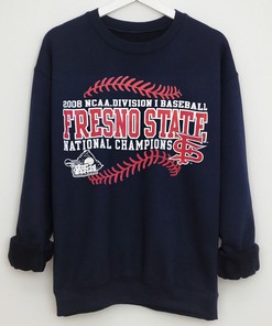 2008 NCAA DIVISION 1 BASEBALL FRESNO STATE NATIONAL CHAMPIONS Shirt - Celebrate the Victory