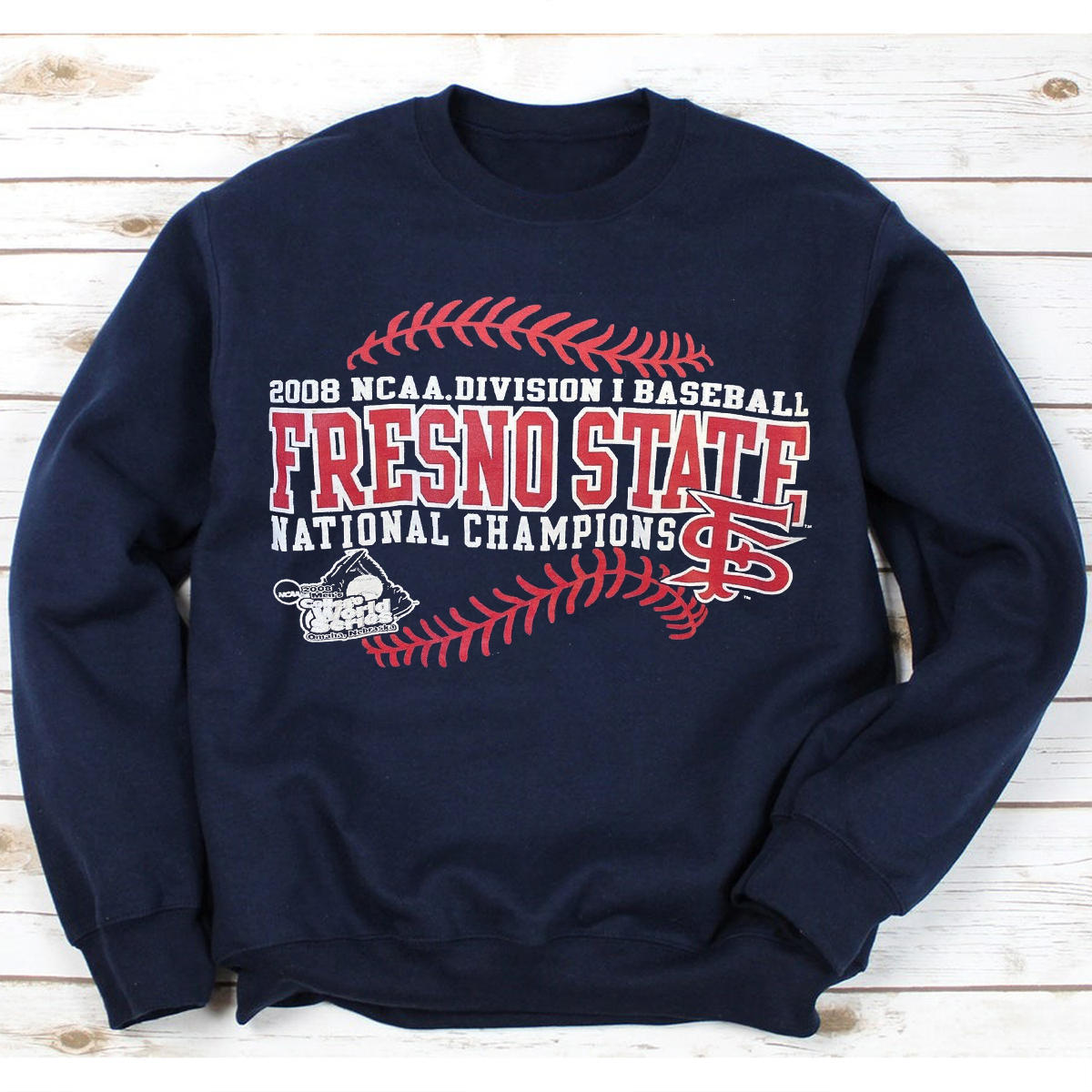 2008 NCAA DIVISION 1 BASEBALL FRESNO STATE NATIONAL CHAMPIONS Shirt - Celebrate the Victory