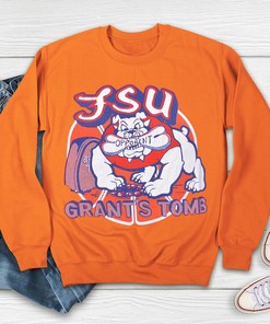 80s FSU Fresno State University Bulldogs Grant's Tomb College Basketball Vintage T-Shirt - Limited Edition