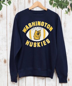 80s Washington Huskies Football T-Shirt - Perfect for Game Day