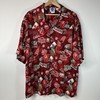 Alabama Crimson Tide Hawaiian Button Up Shirt for NCAA Fans