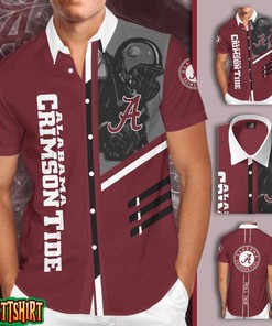 Alabama Crimson Tide Hawaiian Shirt Ideal for Sports and Vacation