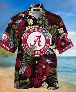 Alabama Crimson Tide Hawaiian Shirt & Shorts - Tropical Patterns for Fans.
