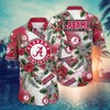 Alabama Crimson Tide NCAA Flower Hawaii Shirt For Fans Ver 1