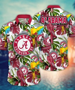 Alabama Crimson Tide NCAA Flower Hawaii Shirt For Fans Ver 10