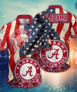 Alabama Crimson Tide NCAA Flower Hawaii Shirt For Fans Ver 11
