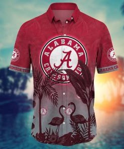 Alabama Crimson Tide NCAA Flower Hawaii Shirt For Fans Ver 12