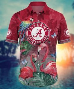Alabama Crimson Tide NCAA Flower Hawaii Shirt For Fans Ver 13