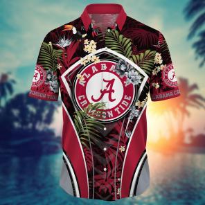 Alabama Crimson Tide NCAA Flower Hawaii Shirt For Fans Ver 18