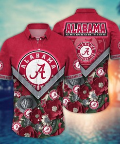 Alabama Crimson Tide NCAA Flower Hawaii Shirt For Fans Ver 20