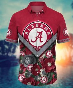 Alabama Crimson Tide NCAA Flower Hawaii Shirt For Fans Ver 20