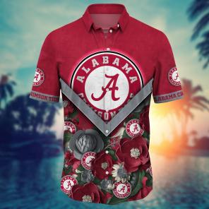 Alabama Crimson Tide NCAA Flower Hawaii Shirt For Fans Ver 20