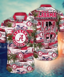 Alabama Crimson Tide NCAA Flower Hawaii Shirt For Fans Ver 21