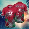 Alabama Crimson Tide NCAA Flower Hawaii Shirt For Fans Ver 29