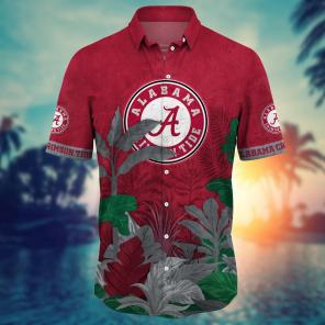 Alabama Crimson Tide NCAA Flower Hawaii Shirt For Fans Ver 29