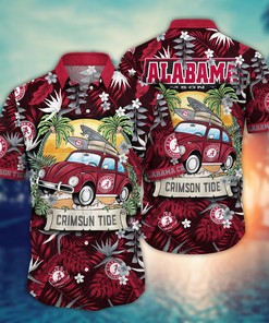 Alabama Crimson Tide NCAA Flower Hawaii Shirt For Fans Ver 33