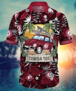 Alabama Crimson Tide NCAA Flower Hawaii Shirt For Fans Ver 33