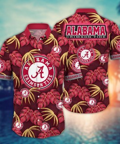 Alabama Crimson Tide NCAA Flower Hawaii Shirt For Fans Ver 34
