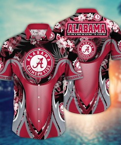 Alabama Crimson Tide NCAA Flower Hawaii Shirt For Fans Ver 35