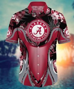 Alabama Crimson Tide NCAA Flower Hawaii Shirt For Fans Ver 35